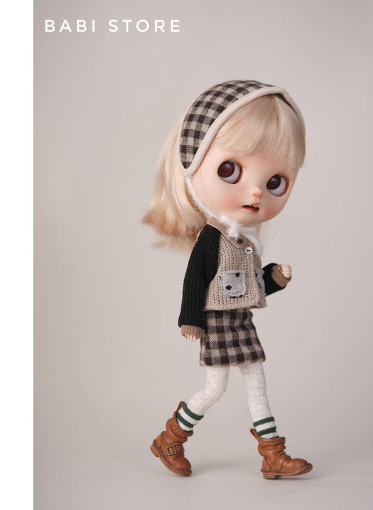 Blythe Cute Girl Doll Outfit Set