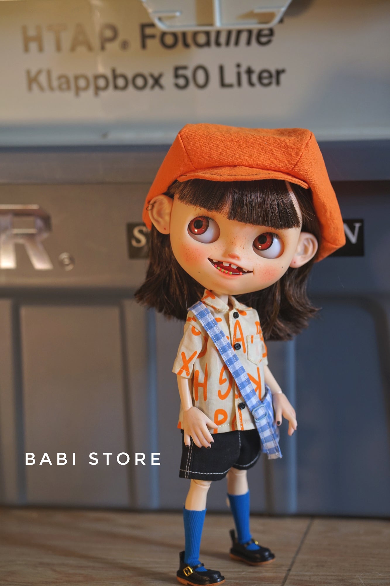 Blythe Doll Newsie Style Outfit Set